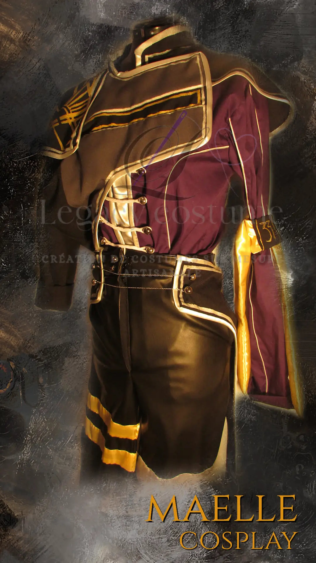Costume cosplay Maëlle sur-mesure inspiré de Clair Obscur – Expédition 33