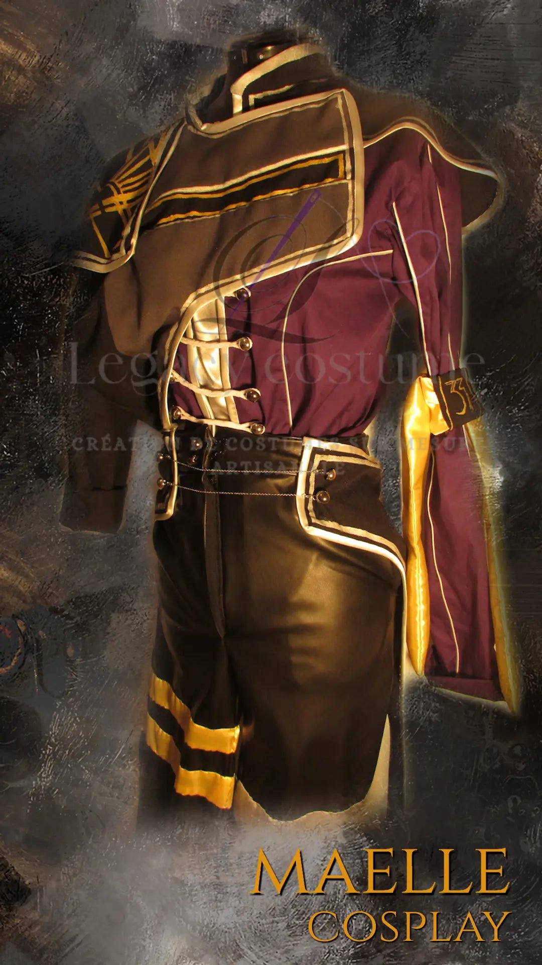 Costume cosplay Maëlle sur-mesure inspiré de Clair Obscur – Expédition 33