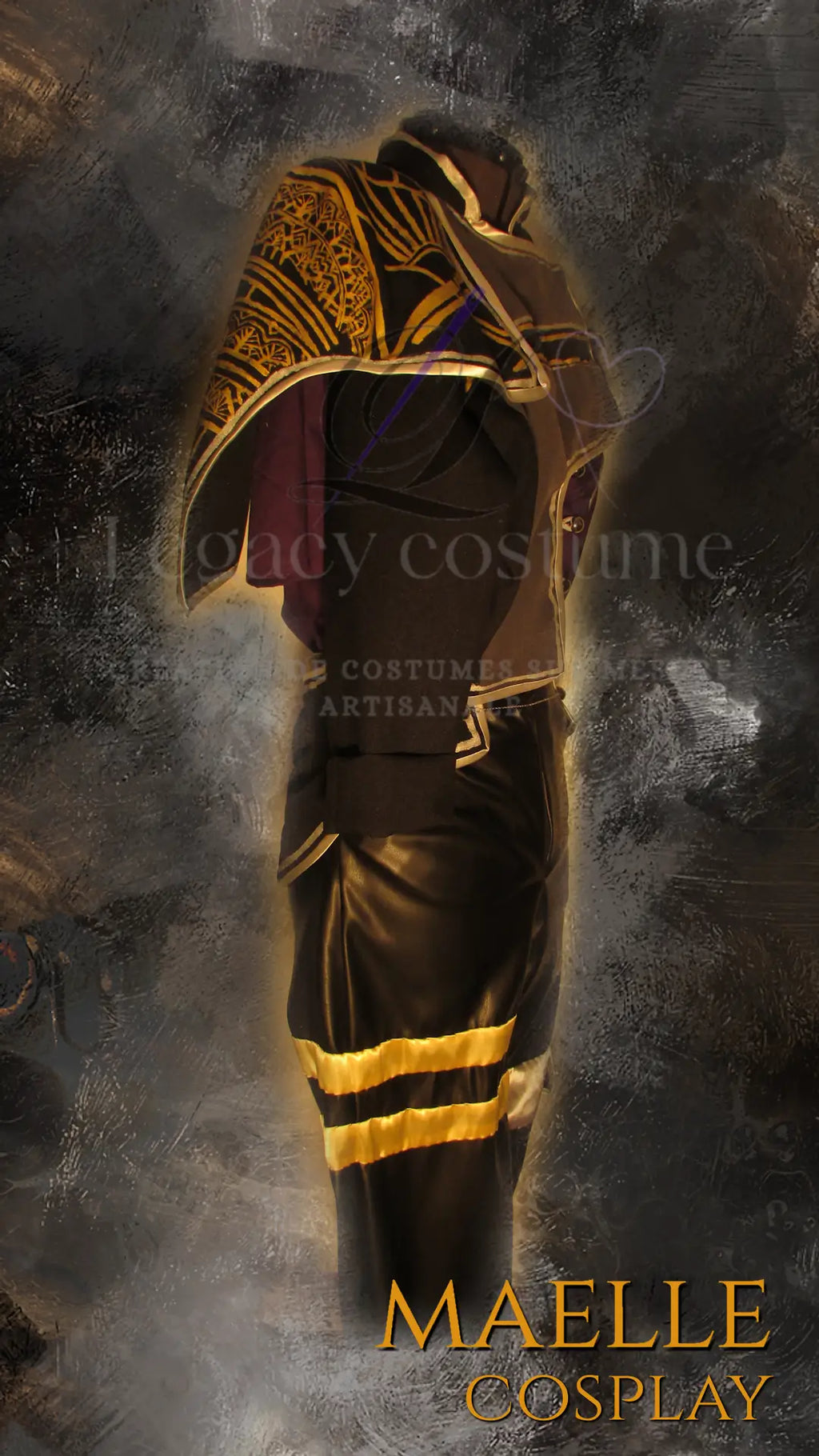 Costume cosplay Maëlle sur-mesure inspiré de Clair Obscur – Expédition 33 coté