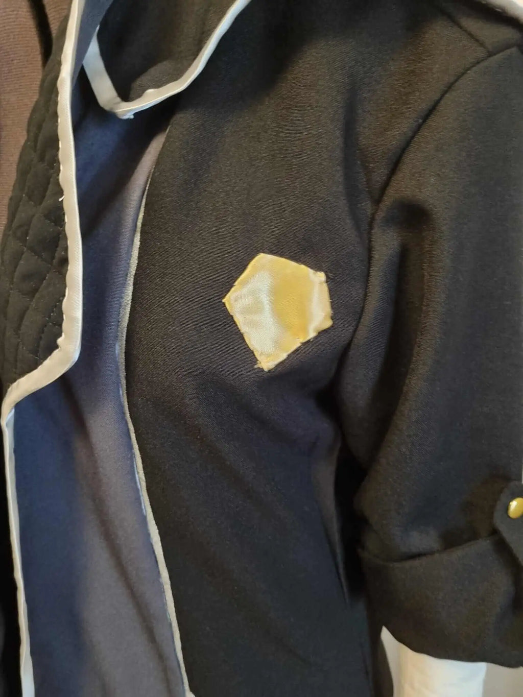 Détail de la veste de Gustave Expédition 33